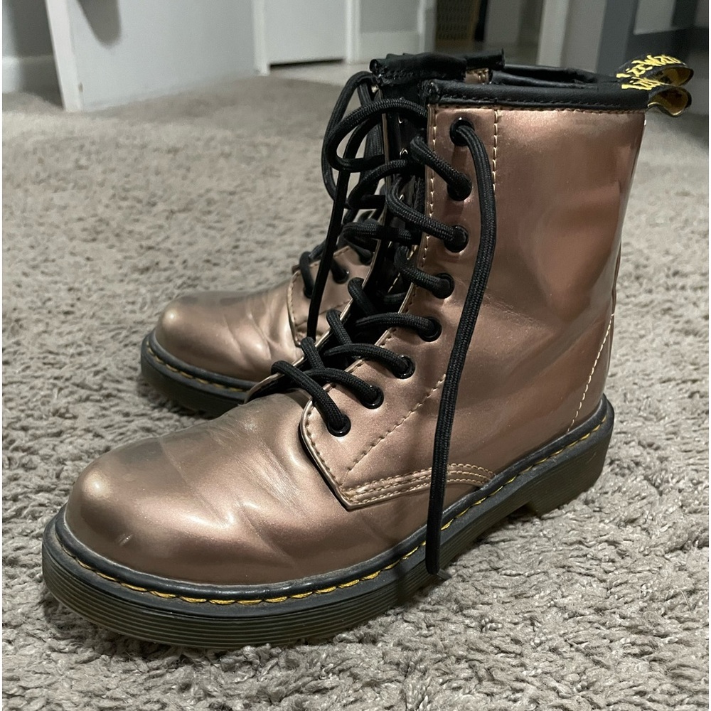 Rose Gold Doc Martens